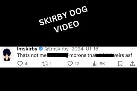 ⛔️Watch Skirby dog video leaked Imskirby dog video skirby。